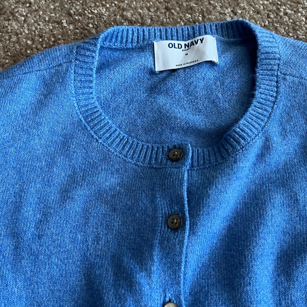 So soft cropped cardigan sweater - Picture 6 of 10